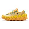 Li Ning Chuan Shan Trend Sports Shock Absorption Comfortable Low Top Casual Shoes Unisex Casual Shoes Gold AZGV113-4