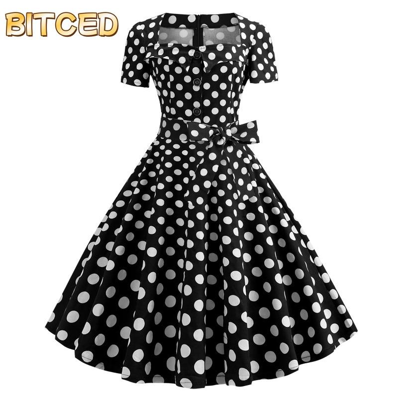 BITCED Fashion Summer Spring Short Sleeve Casual Dresses