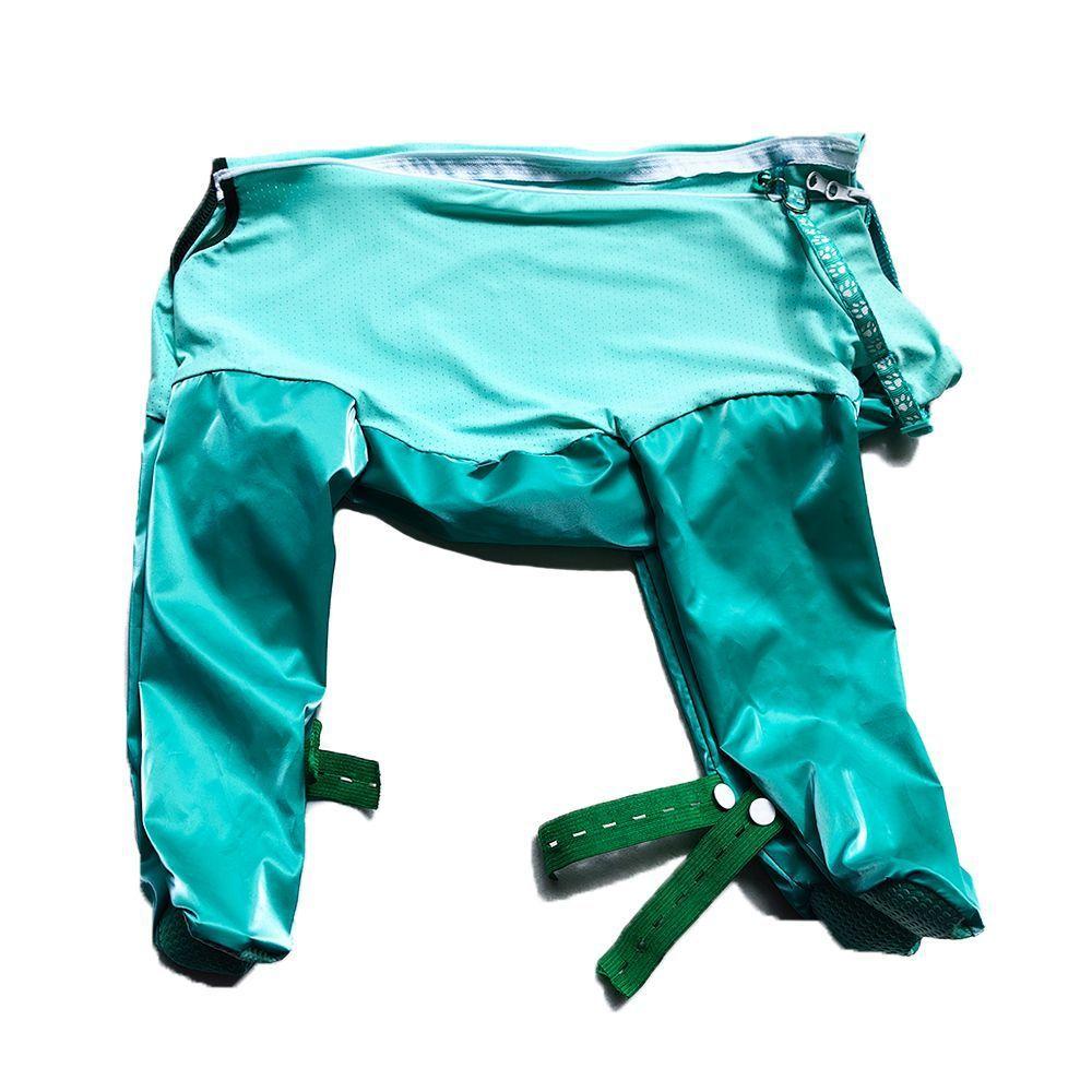 Dog anti-dirty and dust-proof clothing for outings and walking dogs, rainproof, fully wrapped one-piece leggings, anti-urine legs anti-insect clothing
