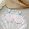 Japan Kawaii Cute Childlike Style Girl Stud Earrings A Variety Of Cartoon Personality Small Ear Jewelry