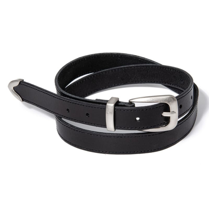 

состояние (M) кожаный ремень из коровьей кожи западного края (T025_черный) black