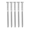304 Stainless Steel Half Thread Bolt Wood Hex Lag Screws Self Tapping Wood Coach ScrewM8x120MM