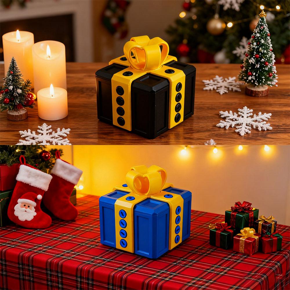 Annoying Gift Box with Screws, 3D Printed Gift Boxes Novelty Case Christmas Decorations 2026