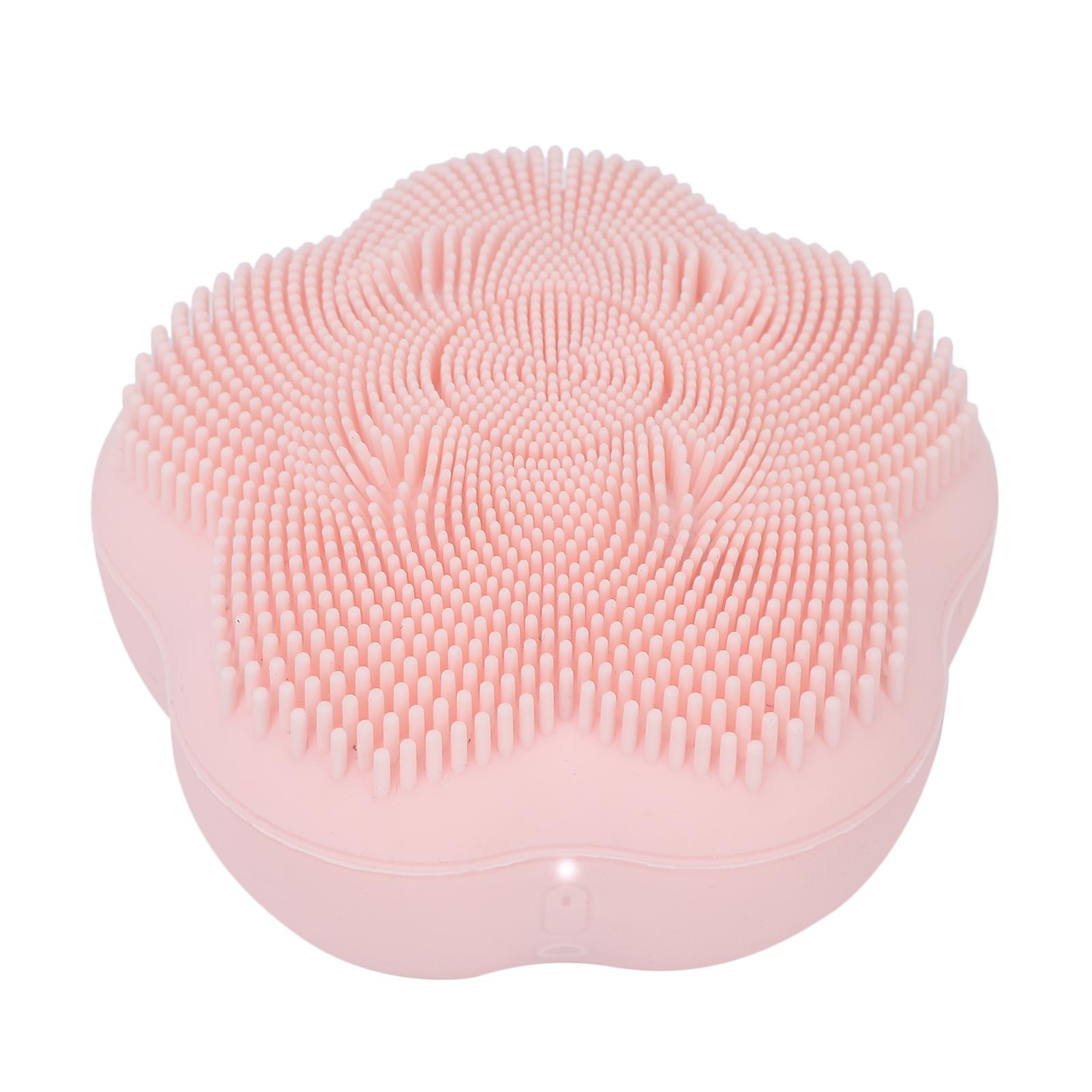 

Электрическая щетка для очищения лица, перезаряжаемая силиконовая машина для мытья кожи, водонепроницаемый очиститель для лица