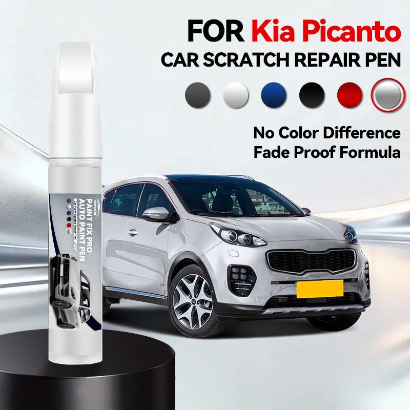 

OPRTAMG Purpose Vehicle For 1996-2026 Kia Picanto Paint Repair Pen Touch Up Scratch Remover DIY Auto Accessories Black White Bro срібний