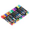 12 Stück Marker Stifte Verschiedene Farben Wischbare Whiteboard Marker für Graffiti Malerei Markierung
