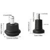 5Pcs Office Chair Glides Replacement Swivel Caster Wheels Heavy Duty Wheels for Fixed Stationary Use On All Floor Types