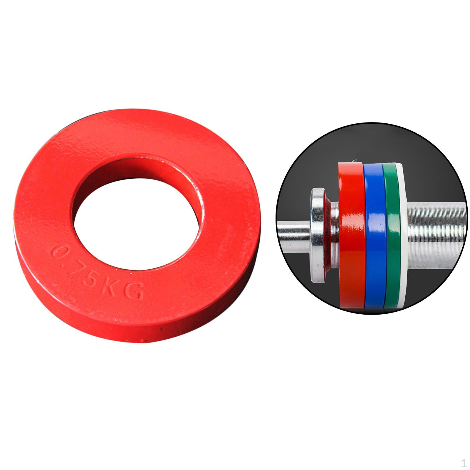 

Дробная 0,25/0,5/0,75/1 кг Микро-блин для силовых тренировок 0.75kg Red