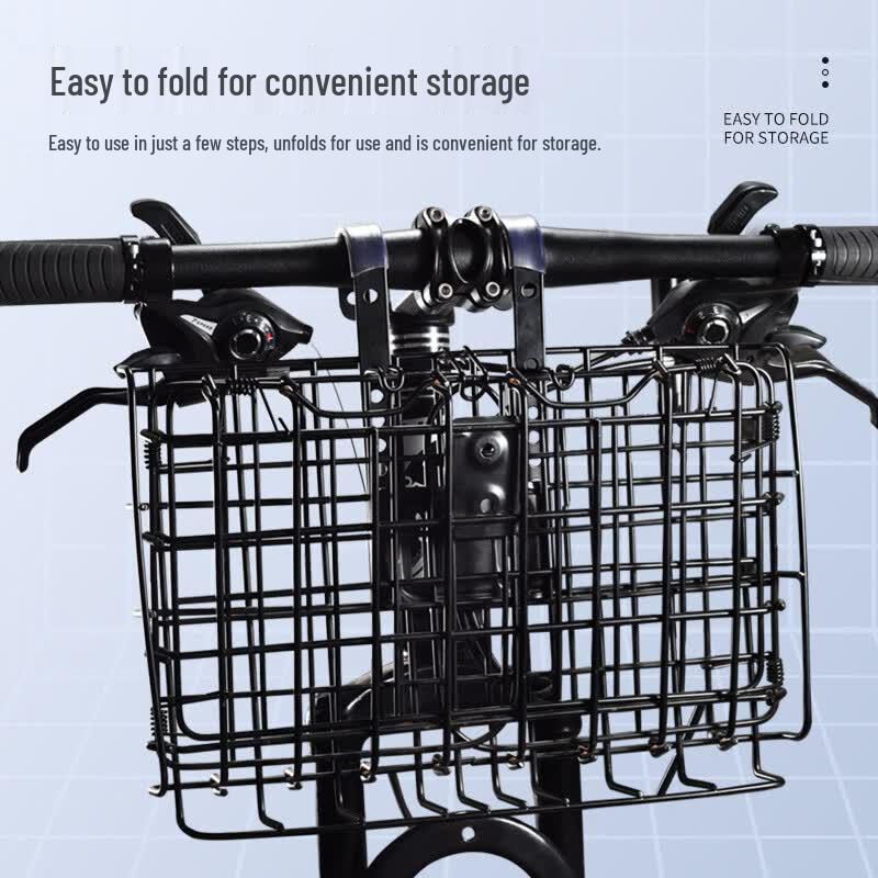 Bicycle Basket for Mountain, Student, and Folding Bikes