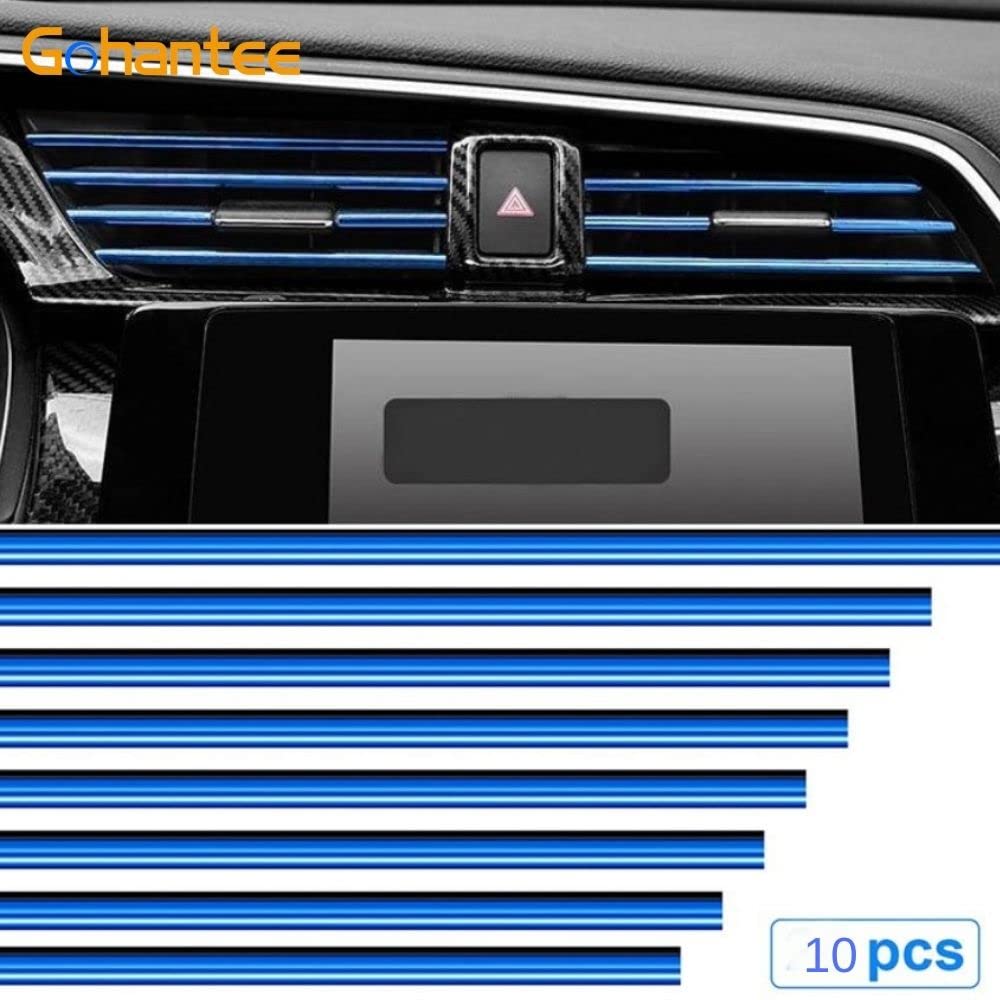 gohantee Air Conditioner Louver Mall Car Interior Dress Up Cover Mount on Air Conditioner