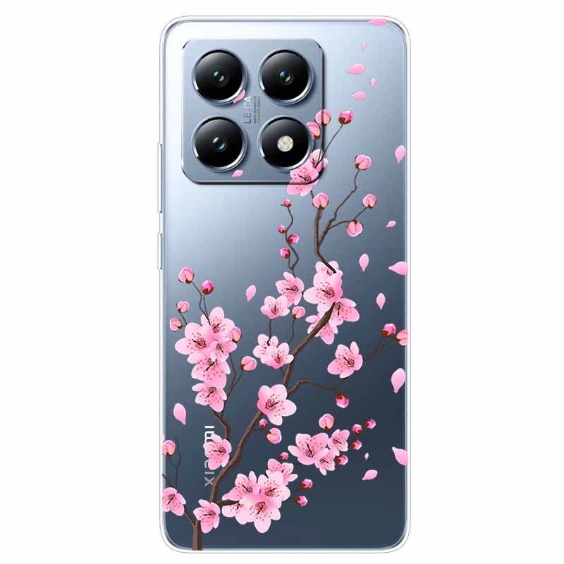 For Xiaomi 14T Pro Case 6.67'' Clear TPU Silicone Funda Capa for Xiaomi 14T Soft Covers Mi 14t 14 t 2024 Transparent Coques bag