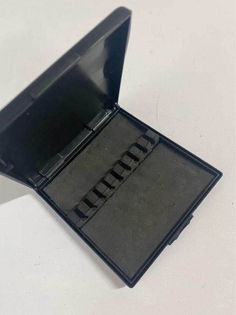 Black 9-Slot Oboe Reed Protection Case - Musical Instrument Accessory