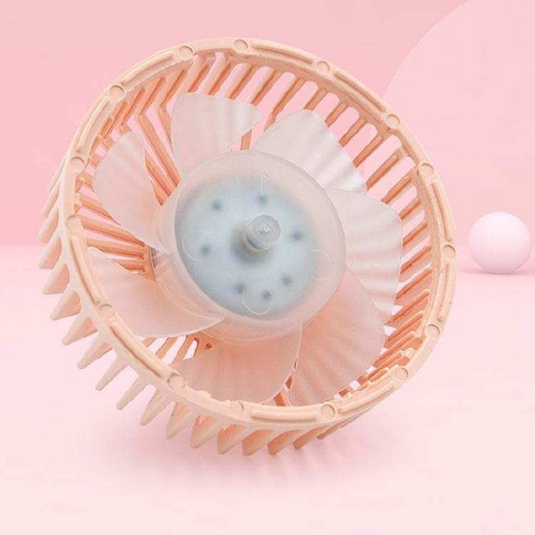 USB Car Fan Car Air Outlet Cooling Fan With LED Light Creative Little Fan For Vehicles Interior Accessories