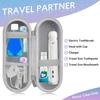 Shockproof Waterproof Electric Toothbrush Travel Case - Large Capacity EVA Protective Organizer for Brushes, Heads, Charger