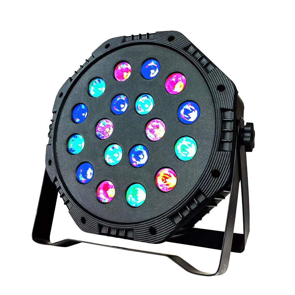 36-Color Sound-Activated Stage Lights for KTV, Bars, Weddings, and Performances - Atmosphere-Enhancing Par Lights