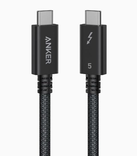 ANKER Thunderbolt 5 Full-Function Data Cable with120Gbps Transmission and 16K High-definition Display Suitable for Computers