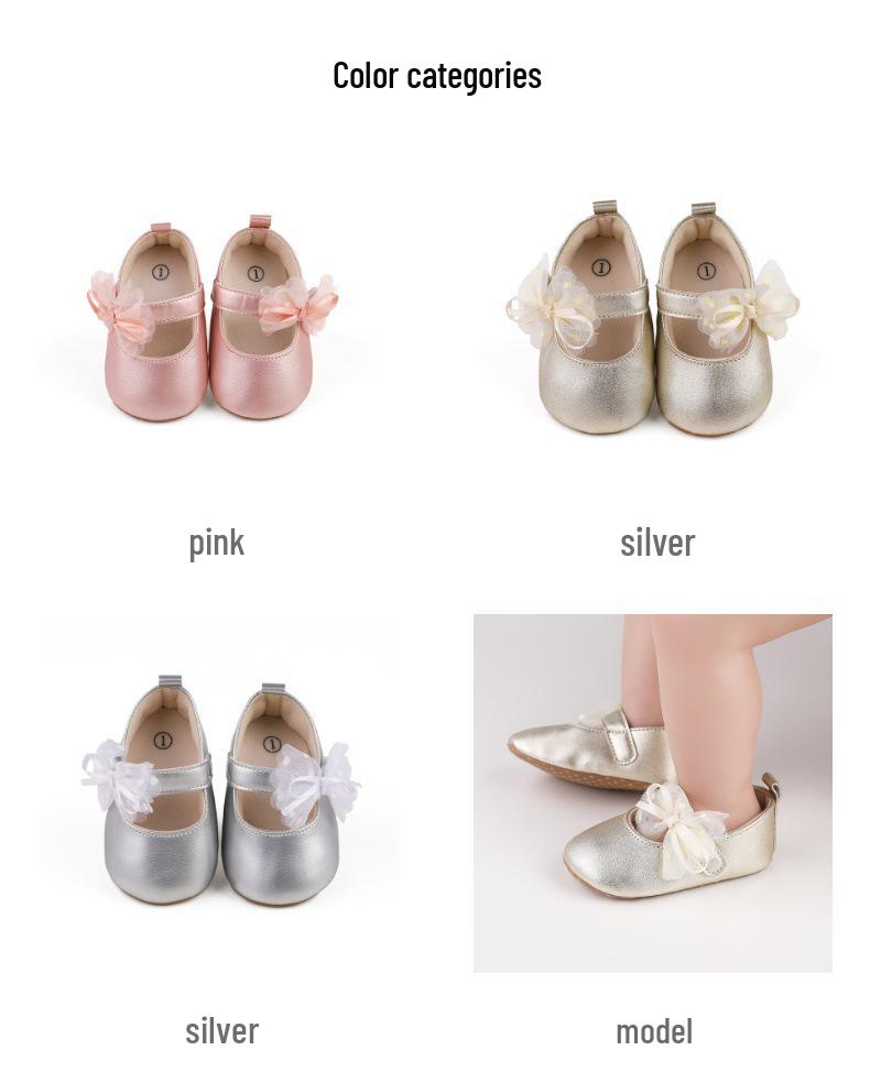 Butterfly Flower Princess Shoes for Toddlers: Infant Shoes for 0-1 Year Olds