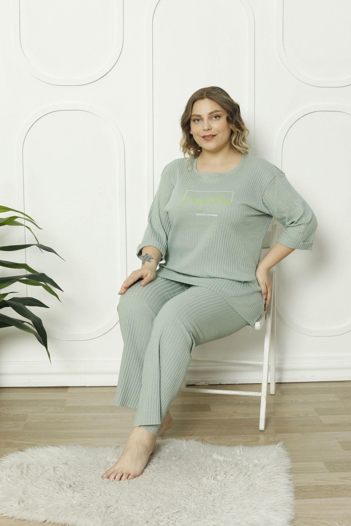 

Women s Style Plus Size Pajama Set Big Size Pajama Set Perfection Aqua Green