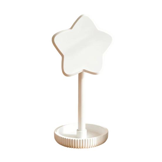Cute Star Headphone Stand with Storage Tray, 3D Printed PLA Headset Hanger & Desk Organizer, Macaron Color Gaming Office Decor, Multi-Functional