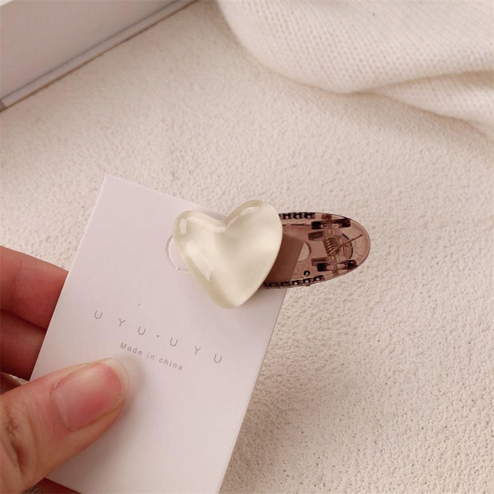 Dopamine Hairpin Heart-shaped Broken Clip Cute Hair Clips