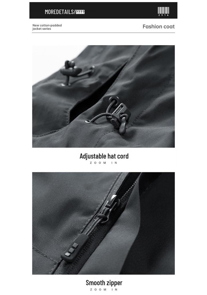 2025 Spring/Autumn Functional Waterproof Couple's Hooded Outdoor Jacket for Men - Workwear & Mountaineering