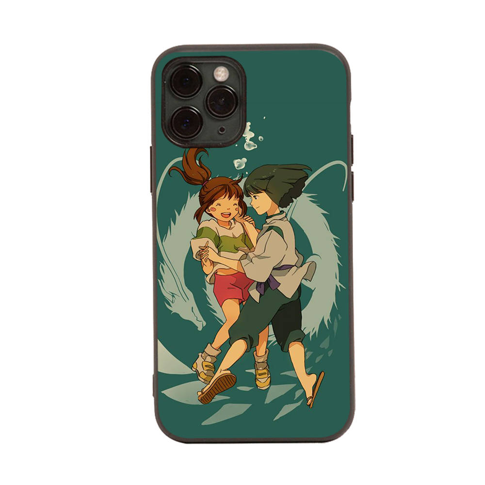 

Чехол для Samsung A04 A14 A23 A34 A54 M23 M33 M52 M53 Realme 10 9 C30S C35 C55 VIVO Y02S Y21 Y51 X80 Pro Прозрачный чехол WI60 Унесенные призраками Samsung S24 Ultra олений