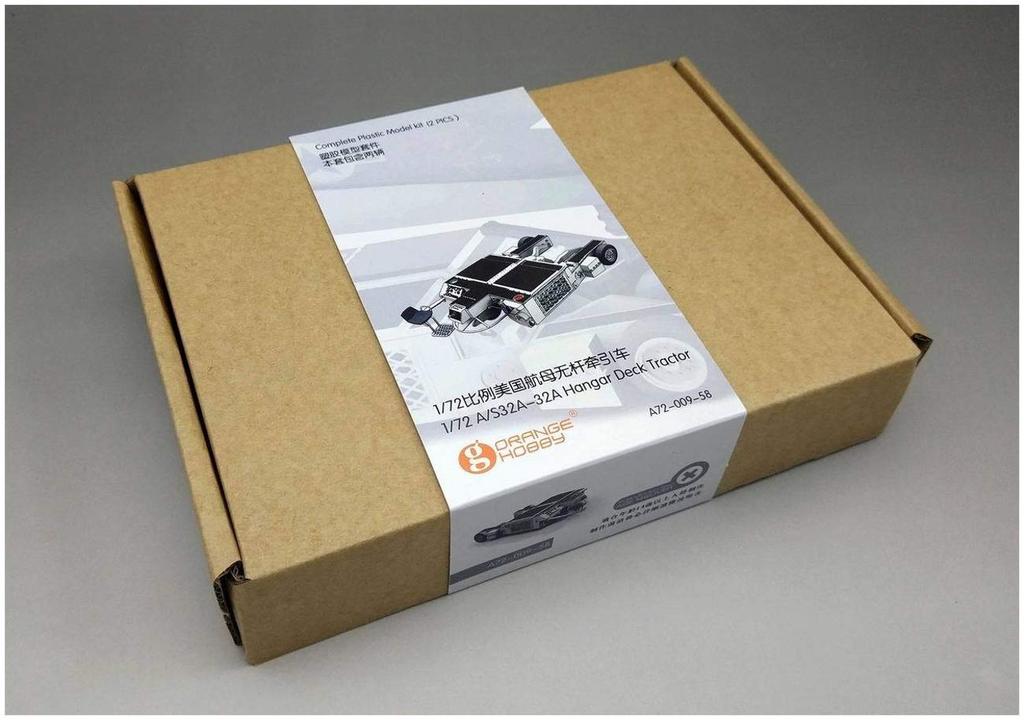 Trator de Convés de Hangar da Marinha Moderna em Escala Orange Hobby Kit de Modelo de Plástico A72009 1/72 E.U.A.. A/S32A-32A (Conjunto 2)