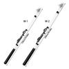 Collapsible Short Section Saltwater Fishing Poles High Strength Carbon Construction Easy Assembly Design