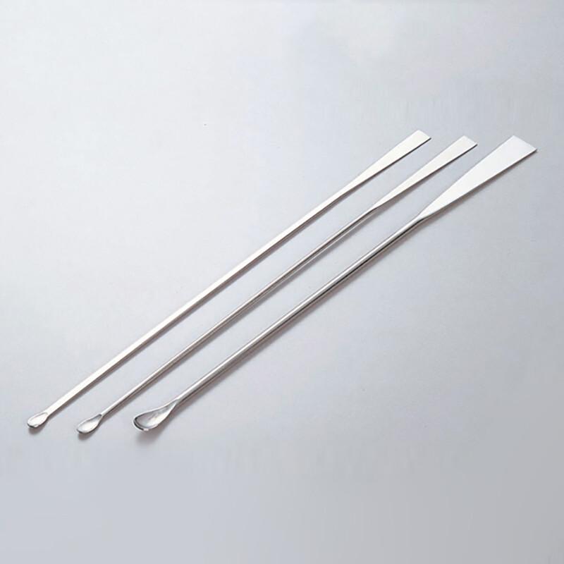 AS ONE Stainless Steel Micro Spatula 180mm