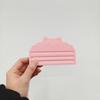 2pcs 3 Slots Design Cat Treat Squeezer Ergonomic Handle Manual Press Wet Food Extruder Portable 3D Printed Cat Treat Dispenser