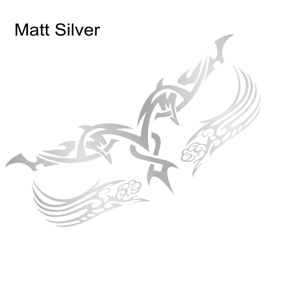 3pcs Fire Totem Car Stickers Self-Adhesive Front Cover Car Sports Car Engine Cover Stripe Stickers Auto Decoration Accessories