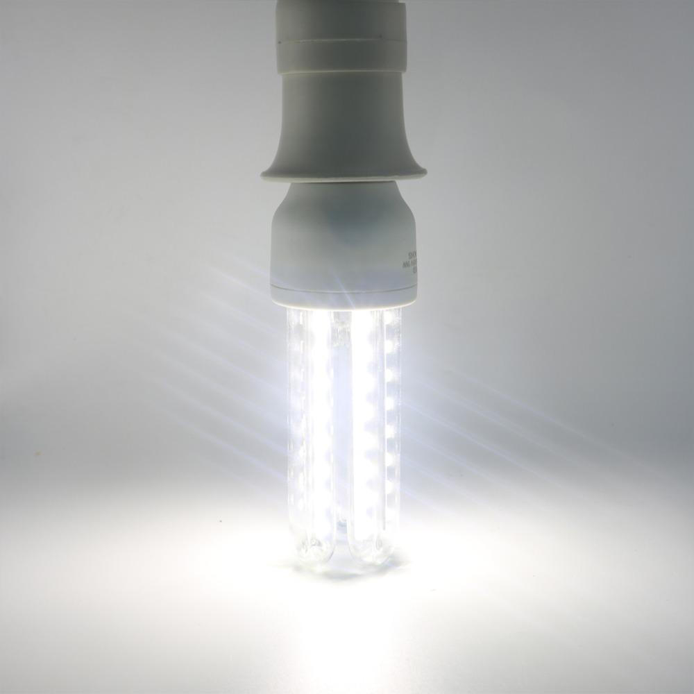 3W 5W 7W 9W 12W Energy Saving E27 LED Corn Light Bulbs U Tube Fluorescent Neon Flood Lights 220V 110V Home Lamps 360° Lighting