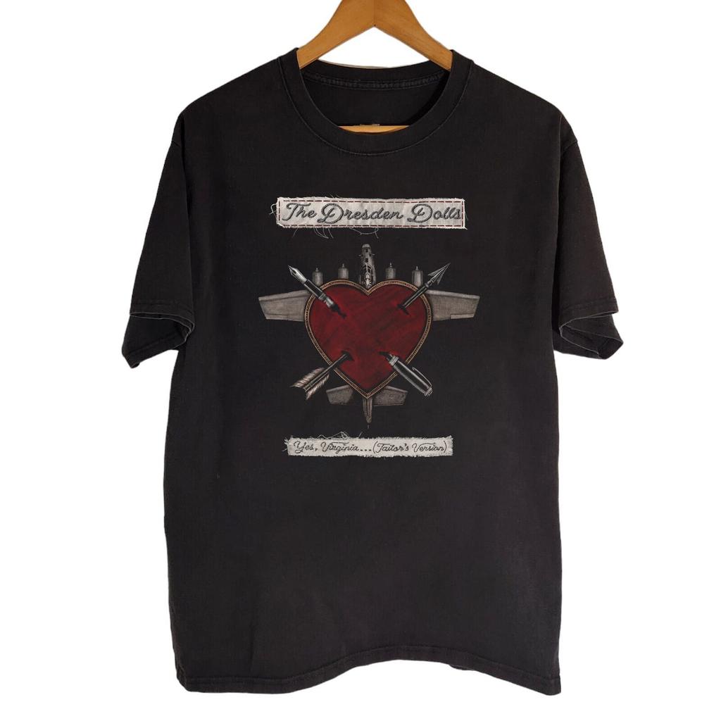 Domovská stránka - The Dresden Dolls Černé bavlněné tričko S-5XL CL651