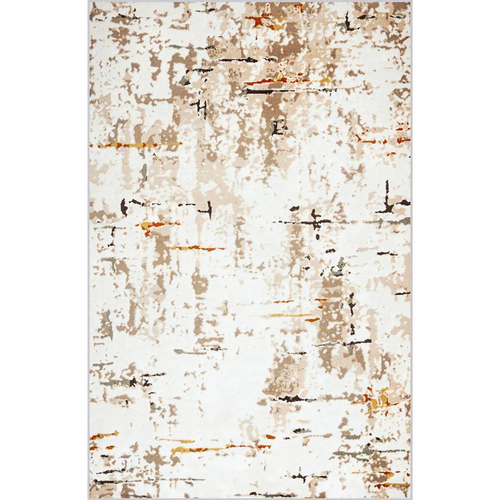 

Rovigo Home Моющийся ковер с принтом RVG0748 50x80 кремовый