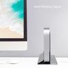 adjustable aluminum stand for Mac width compatible with Mac Mini PSITEK Stand for Mac Mini Pro Tool-free mini, 14-52mm adjustment, M2/M2 Pro, M2/M2