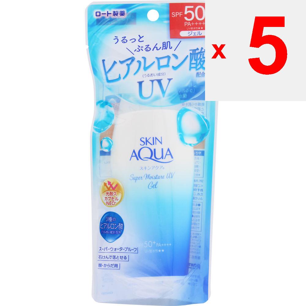 Rohto Skin Aqua Super Feuchtigkeitsgel 110g Sonnenpflege. (Um ein ungleichmäßiges Auftragen zu vermeiden, in Schichten auftragen.) (T.