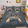 3D Game Console Printing Bedding Set Twin Size Bed Set Cover Children Fashion Design Pillowcase High Quality Bedspread