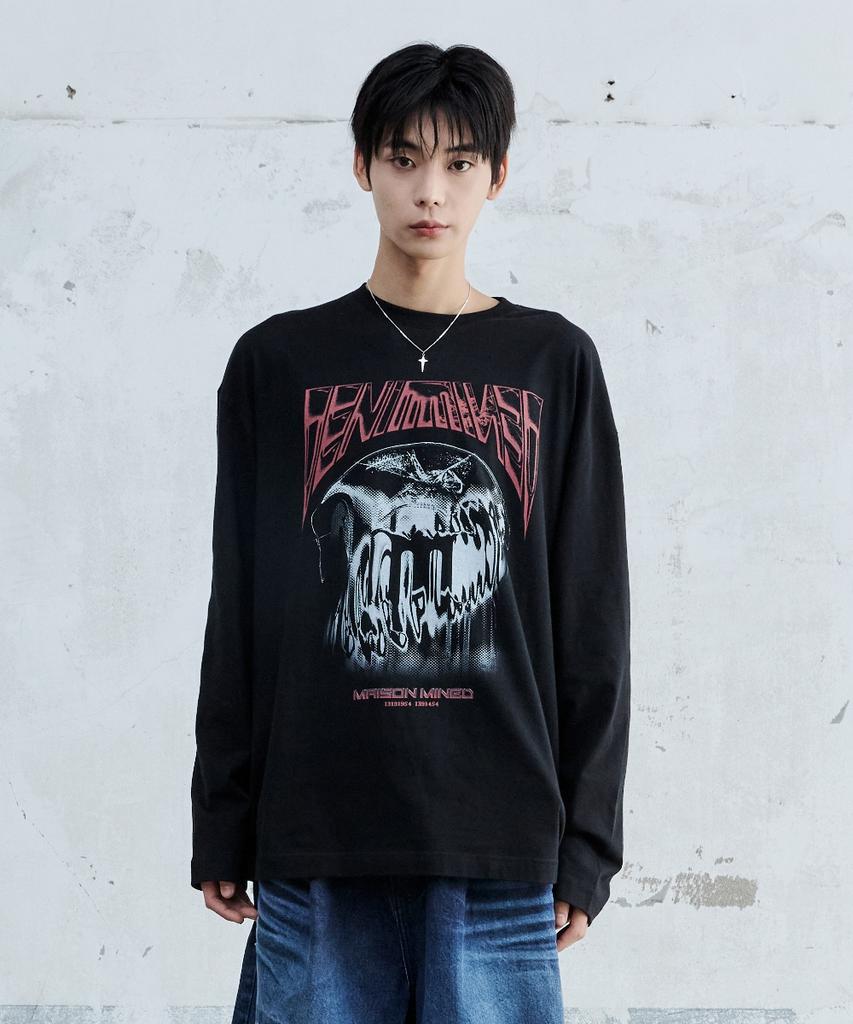 MAISON MINED Sticky Long Sleeve Black