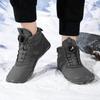 High-top Snow Boots Plush Winter Outdoor Sneakers Anti-slip Hiking Sports Shoes Warm Ankle Boots Cotton Shoes Size 27-47