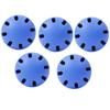 5PCS 74MM Baseball Practice Balls Hollow Hole Softballs Beginner Training Airflow Balls  Outdoor