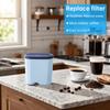 CA6903 Wasserfilter 2er-Pack Kompatible Anti-Kalk-Wasserreinigungs-Kartusche Langlebiger Ersatz