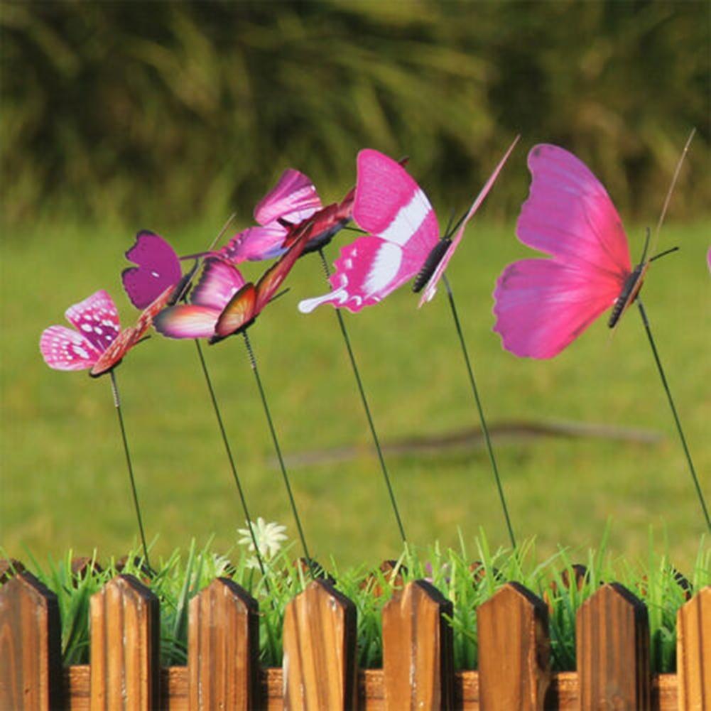 Butterfly Stakes Garden Butterflies Teaching Tools