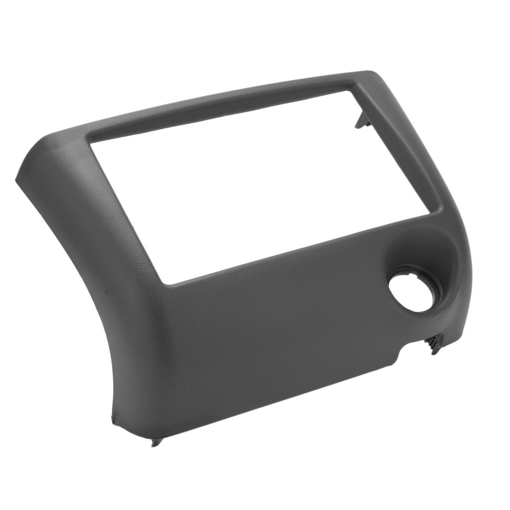 2Din Car Stereo Radio Fascia CD Dashboard Panel Frame ABS Replacement for Vitz 1999‑2005