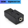Universal Dustproof Auxiliary In Socket Connector ABS Car Stereo Interfaces Plug Play For Multiple Vehicle Models 5Q0035724