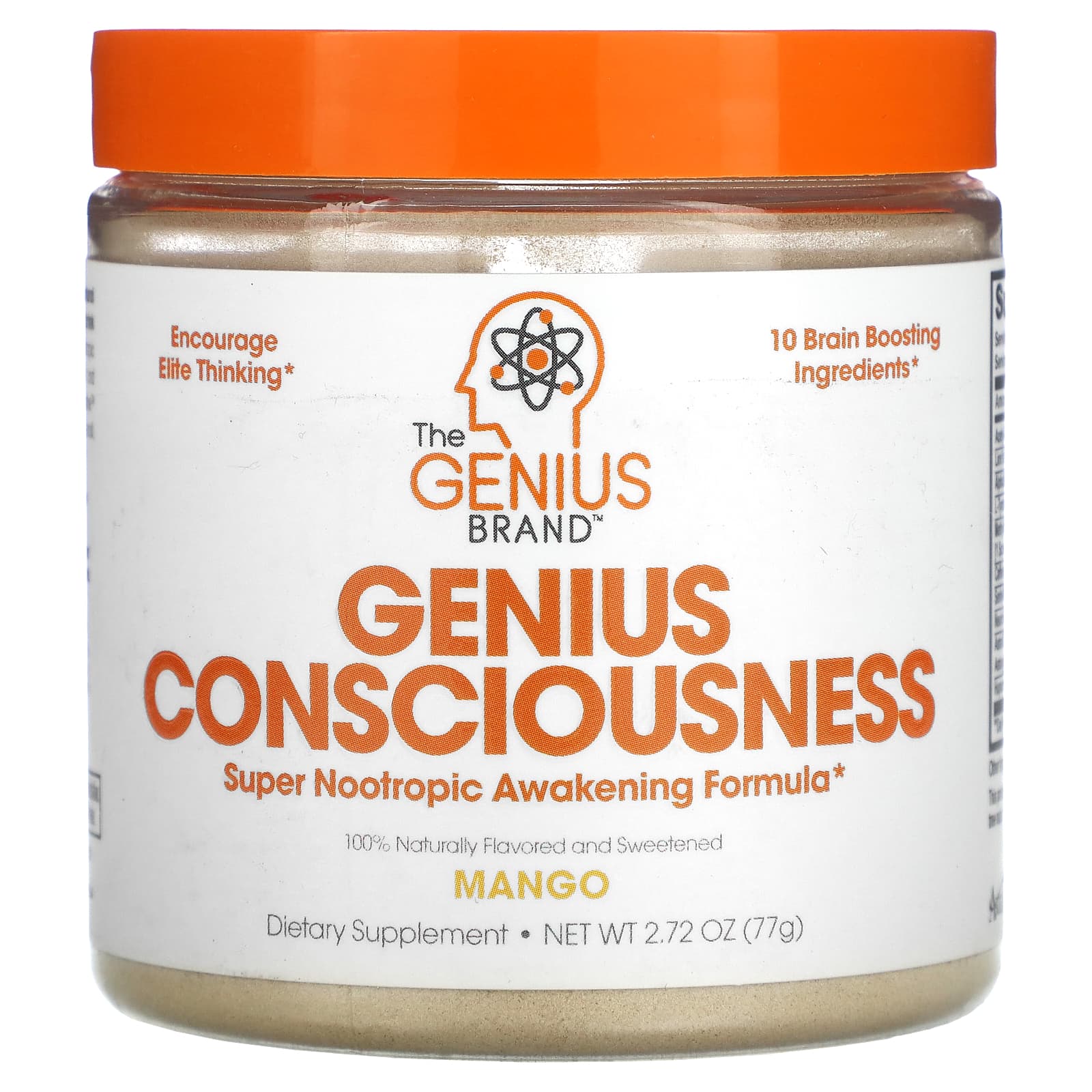 

Бренд Genius, Genius Consciousness, Mango, 77 г (2,72 унції)