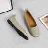 Fashion Flat Shoes Women Light Mouth Single Shoes Women's Spring Summer New Versatile Flat Bottom Square Head Solid Color Women's Shoes