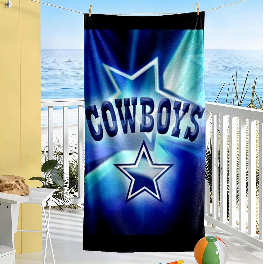 Dallas Beach Towel High Absorbency & Quick-Dry Comfortable Lightweight