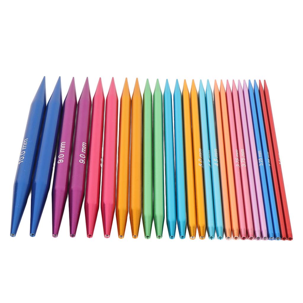 Circular Knitting Needles Set 13cm Detachable Interchangeable Round Knitting Needle Set