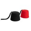 Tarboosh Hat with Black Tassels Ethnic Hat Folkloric Ottoman Turkish Fez Hat
