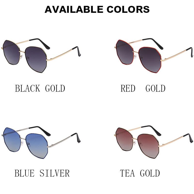 Fashion Ladies Glasses Men's Sunglasses New Sunglasses Female Korean Version Of The Tide Big Frame Anti-ultraviolet Polarized Ins Sunglasses Glasses
